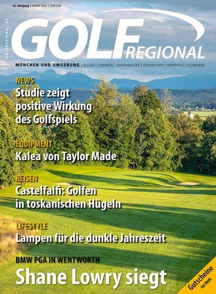Golf Regional – Herbst 2022 Cover