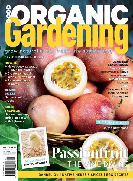 Good Organic Gardening – November-December 2022 Cover