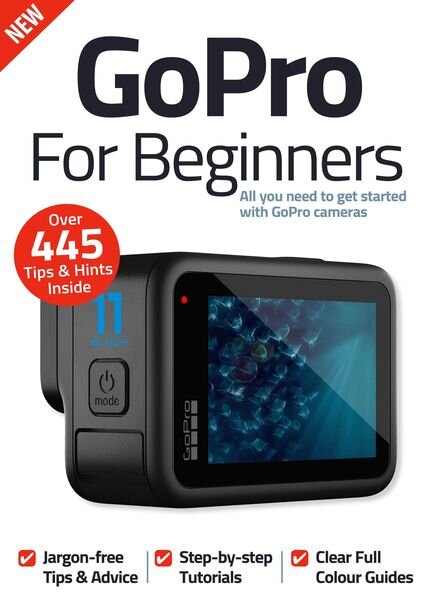 GoPro For Beginners – October 2022 Cover