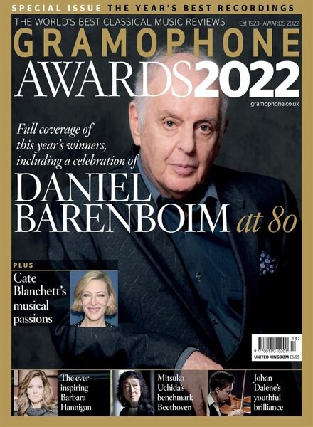 Gramophone – Awards 2022 Cover