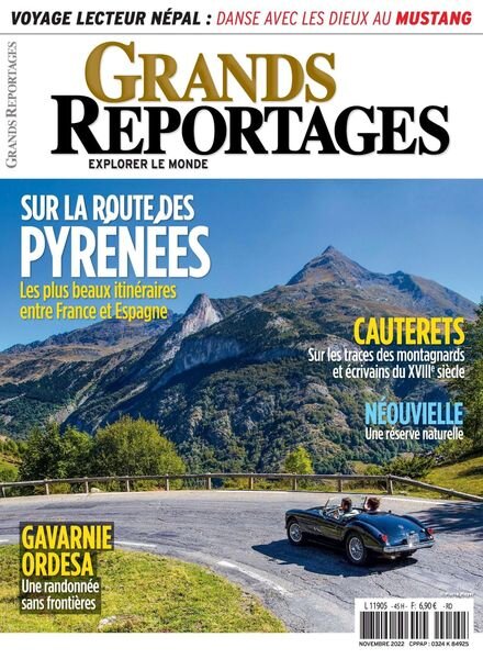 Grands Reportages – octobre 2022 Cover