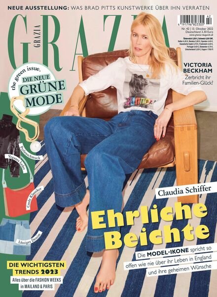 Grazia Germany – 13 Oktober 2022 Cover