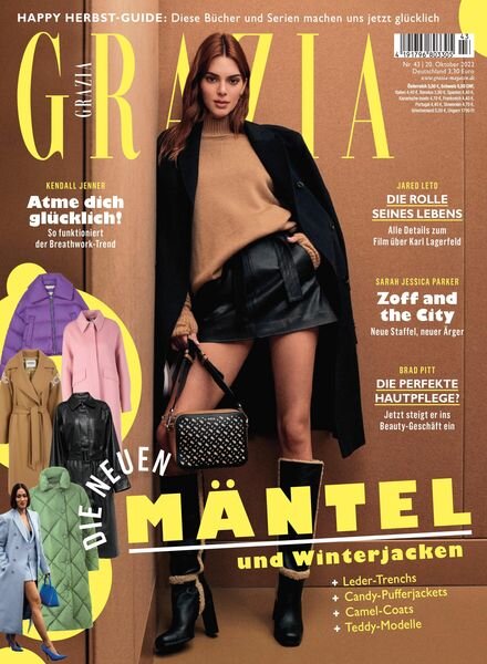 Grazia Germany – 20 Oktober 2022 Cover