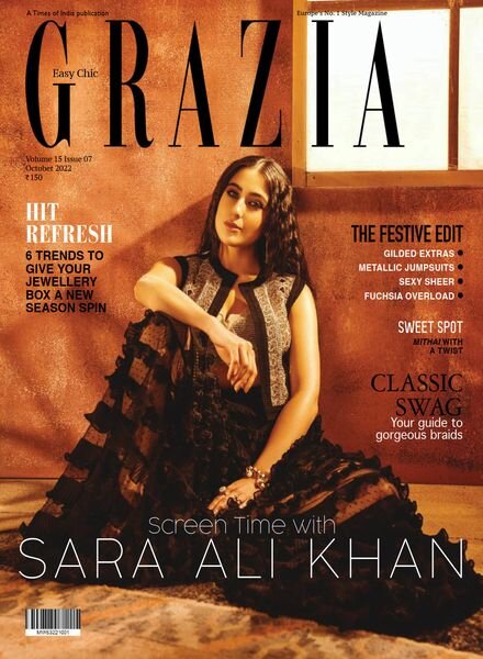 Grazia India – October 2022 Cover