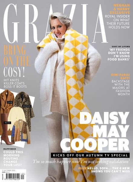 Grazia UK – 04 October 2022 Cover