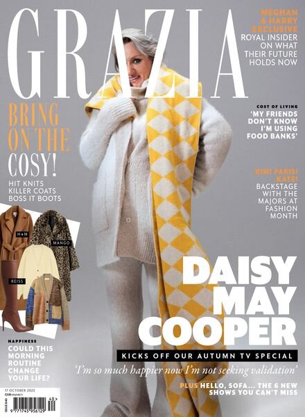 Grazia UK – 17 October 2022 Cover