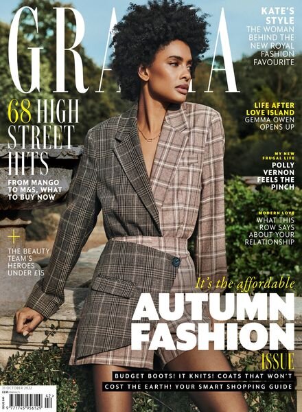 Grazia UK – 18 October 2022 Cover