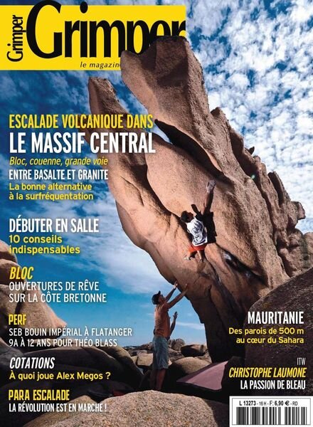 Grimper – octobre 2022 Cover