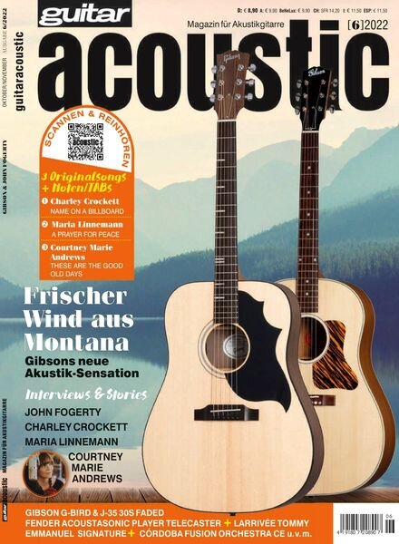 Guitar Acoustic – Oktober 2022 Cover