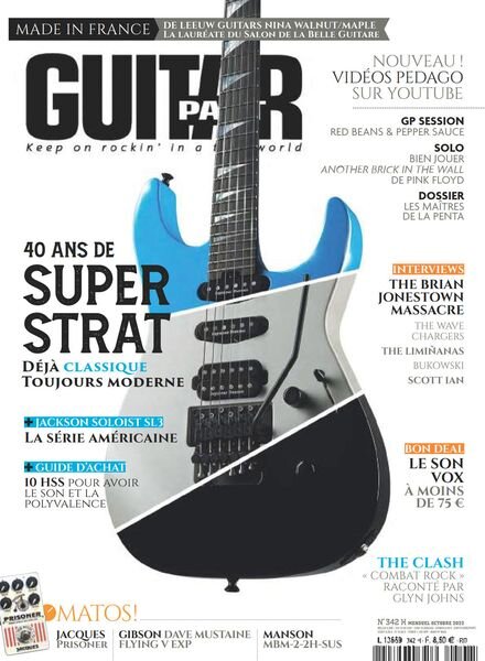 Guitar Part – Octobre 2022 Cover