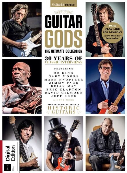 Guitarist Presents – Guitar Gods – 7th Edition 2022 Cover