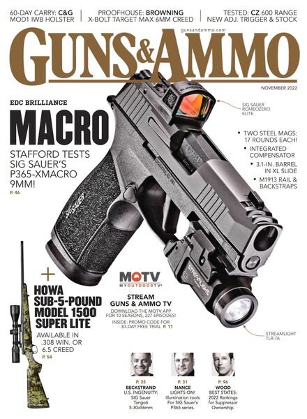 Guns & Ammo – November 2022 Cover