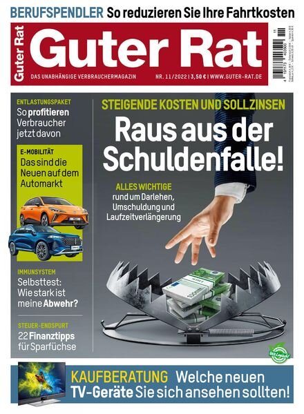 Guter Rat – November 2022 Cover