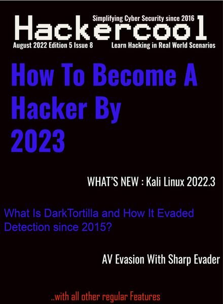 Hackercool – August 2022 Cover