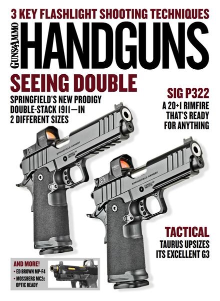 Handguns – December-January 2022 Cover