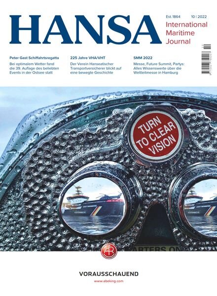 Hansa – Nr 10 2022 Cover