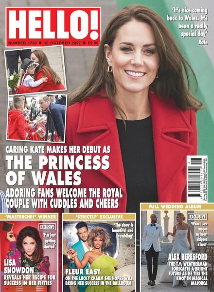 Hello! Magazine UK – 10 October 2022 Cover