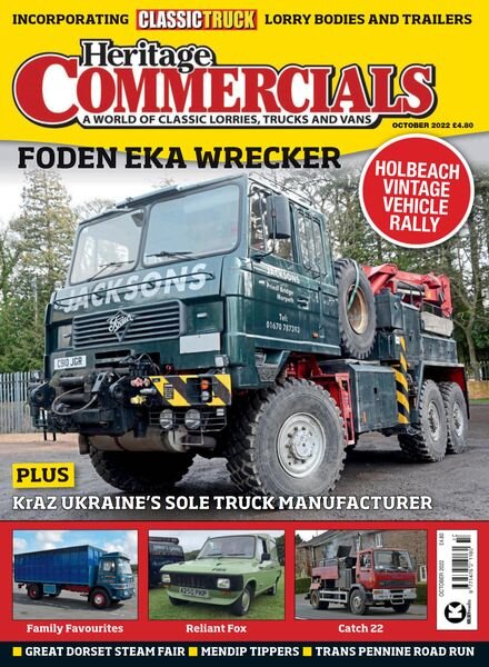 Heritage Commercials – October 2022 Cover