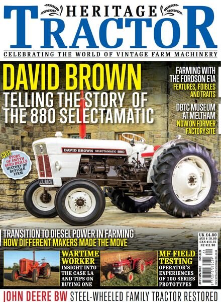 Heritage Tractor – Issue 21 – Autumn 2022 Cover