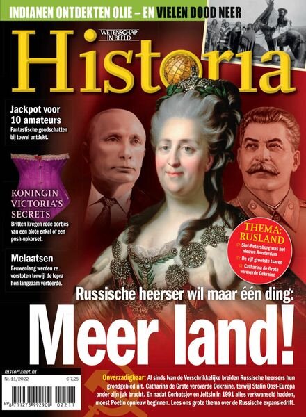 Historia Netherlands – oktober 2022 Cover