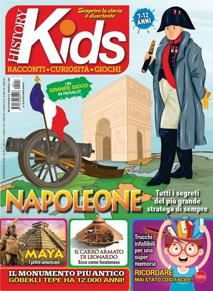 History Kids – Aprile-Maggio 2022 Cover