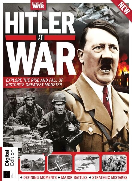 History of War Hitler at War – October 2022 Cover