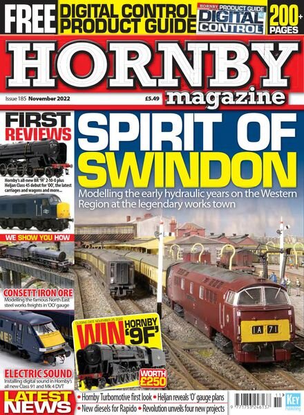 Hornby Magazine – Issue 185 – November 2022 Cover