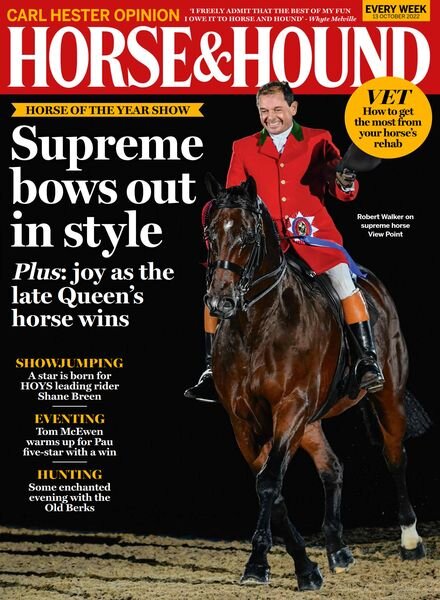 Horse & Hound – 13 October 2022 Cover