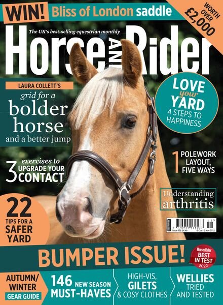 Horse & Rider UK – Issue 638 – November 2022 Cover