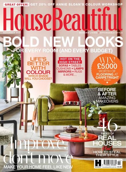 House Beautiful UK – November 2022 Cover