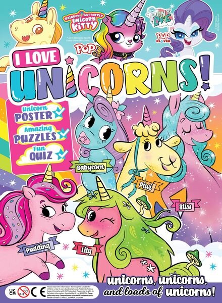I Love Unicorns – October 2022 Cover