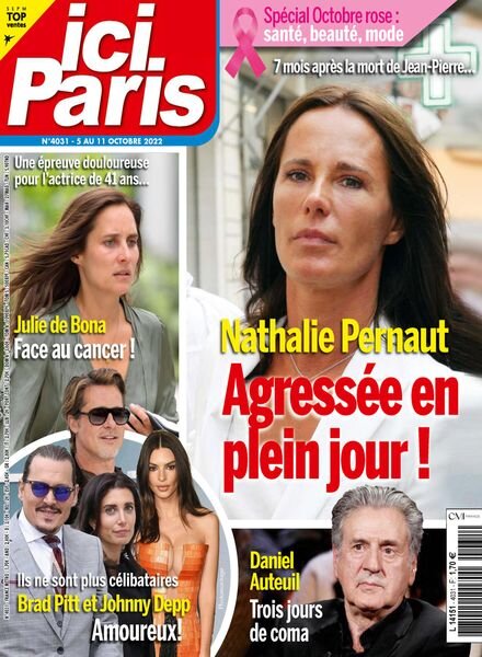 Ici Paris – 05 octobre 2022 Cover