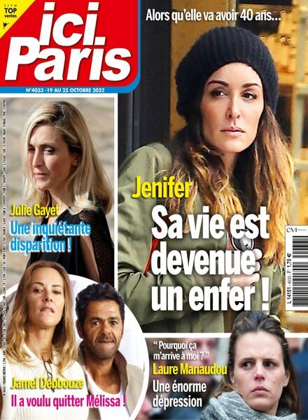 Ici Paris – 19 octobre 2022 Cover