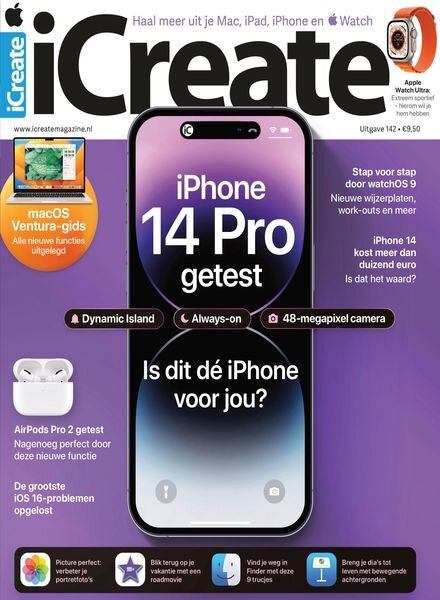 iCreate Netherlands – oktober 2022 Cover
