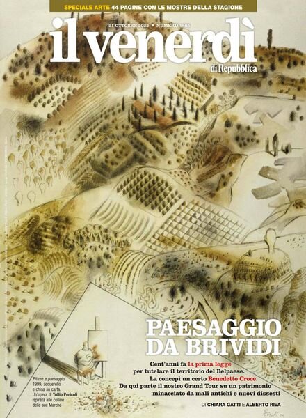 Il Venerdi di Repubblica – 21 Ottobre 2022 Cover
