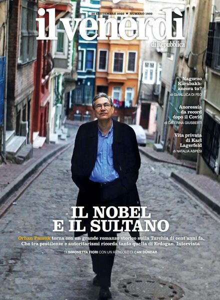 Il Venerdi di Repubblica – 30 Settembre 2022 Cover