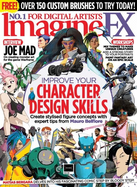 ImagineFX – Xmas 2022 Cover