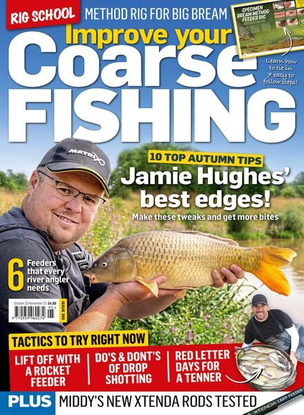 Improve Your Coarse Fishing – October 2022 Cover