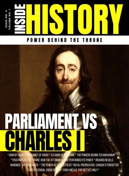Inside History UK – Issue 4 Power Behind the Throne – August 2020 Cover