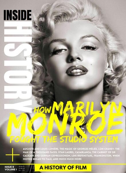 Inside History UK – Issue 8 A History of Film – September 2021 Cover