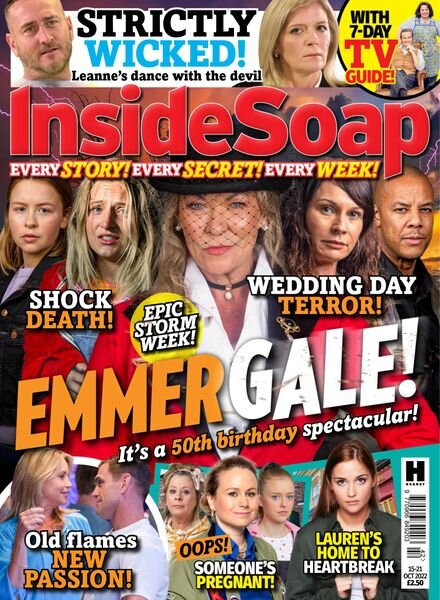 Inside Soap UK – 15 October 2022 Cover