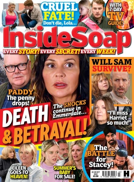 Inside Soap UK – 22 October 2022 Cover