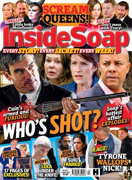 Inside Soap UK – 29 October 2022 Cover