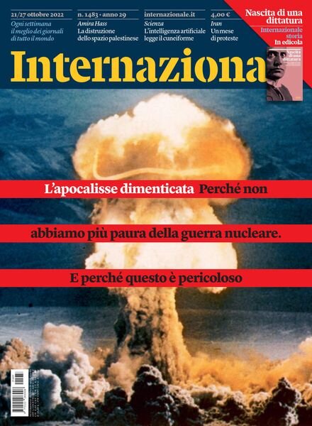 Internazionale – 21 Ottobre 2022 Cover