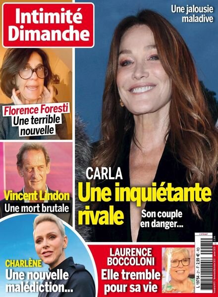 Intimite Dimanche – 01 octobre 2022 Cover