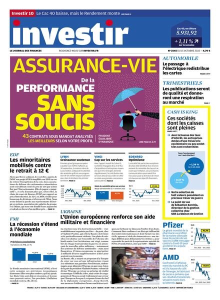 Investir – 15 Octobre 2022 Cover