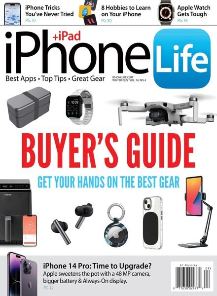 iPhone Life Magazine – October 2022 Cover