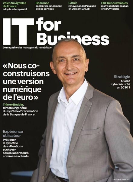 IT for Business – Octobre 2022 Cover