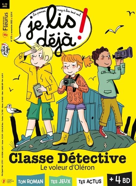 Je Lis Deja – octobre 2022 Cover