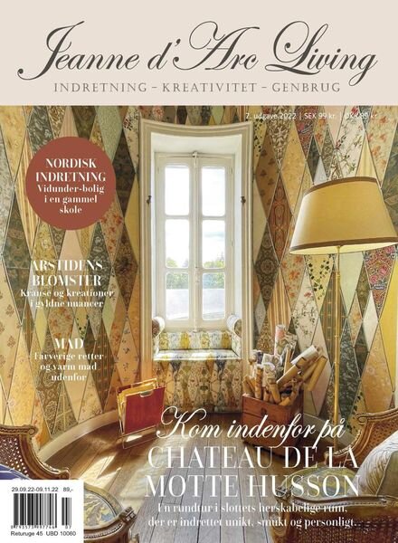 Jeanne d’Arc Living Dansk udgave – august 2022 Cover